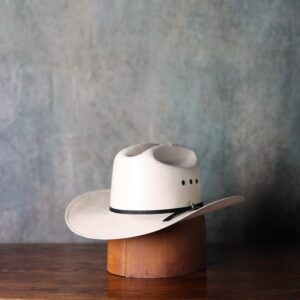 Ivory 8X Shantung Straw Hat