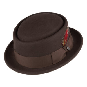 Natural Toyo Braided Pork Pie Hat