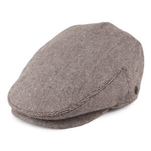 Brown Crushable Wool Felt Cowboy Hat with Faux Leather Band