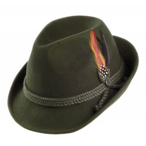 Green Wool Tyrolean Hat Wholesale Pack